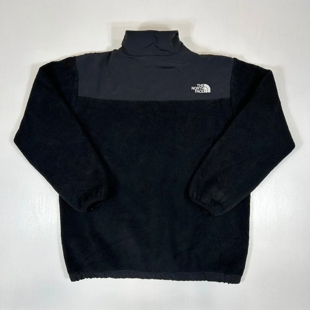 The North Face Boys Denali Polartec Fleece Jacket Black XL TG Full Zip